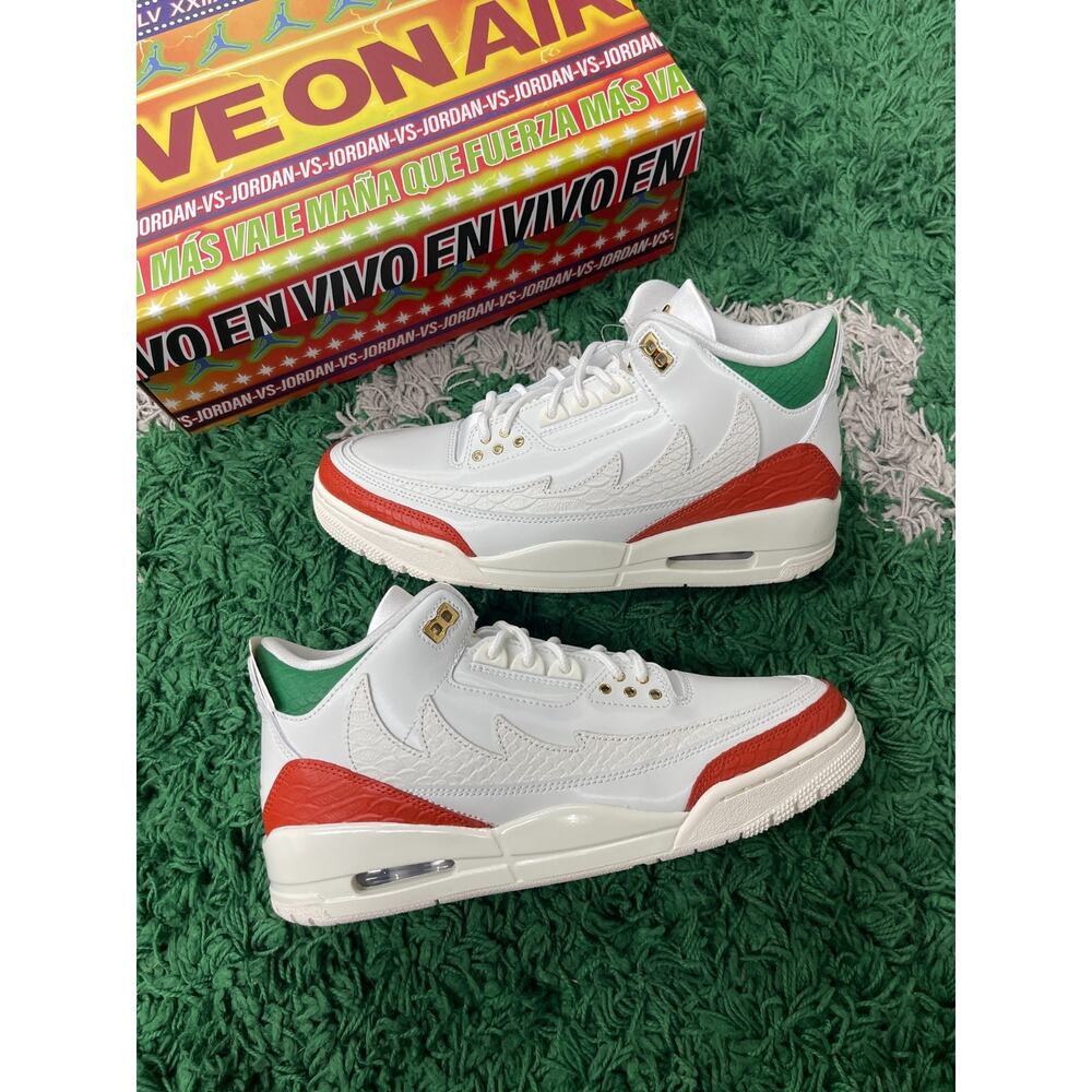 Jordan 3 Retro El Vuelo Summit White size 9 Brand New S1